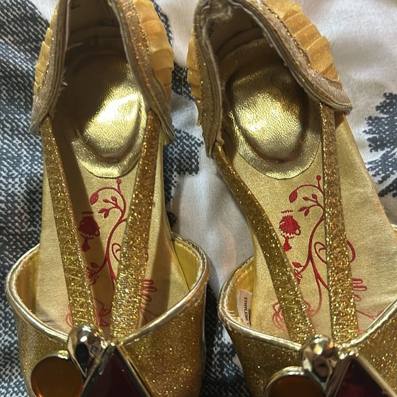 Disney beauty and the beast Belle costume shoes - Picture 4 of 4